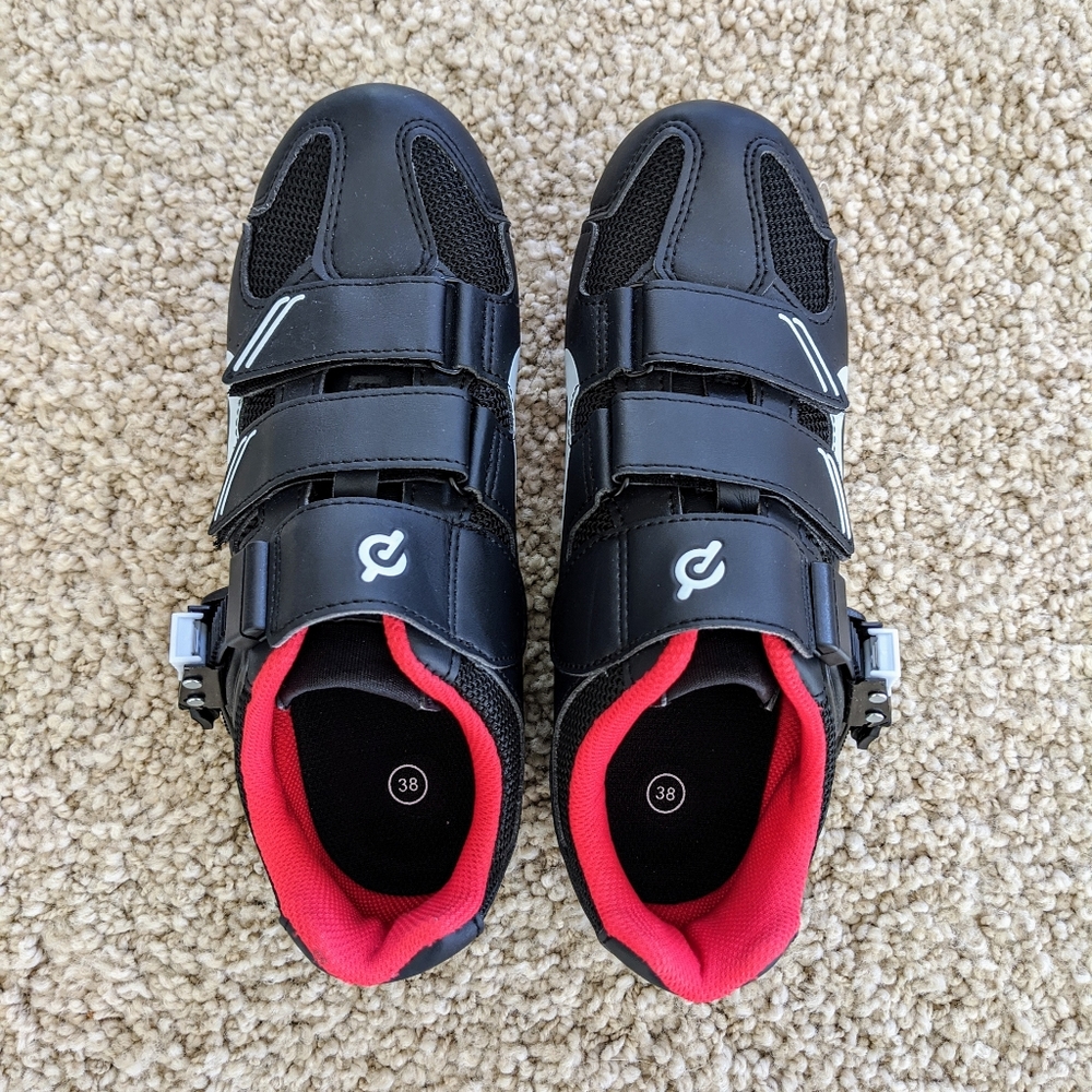 Peloton cycling shoes size 38